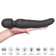 ARMONY - MISSION MASSAGER & VIBRATEUR EFFET CHALEUR NOIR