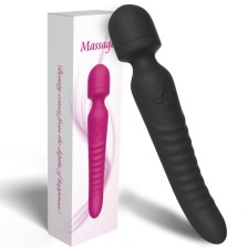 ARMONY - MASSAGER MISSION E VIBRADOR EFEITO DE CALOR PRETO