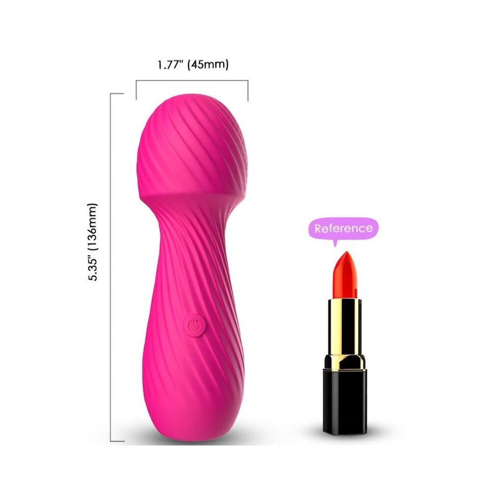 ARMONY - DAZZLE MASSAGER E VIBRADOR PEQUENO FÚCSIA