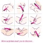 ARMONY - JOYBLADE DILDO VIBRATOR ROTATOR FUCHSIA