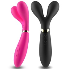 ARMONY - Y-WAND MASSAGE & VIBRATEUR DOUBLE TÊTE NOIR