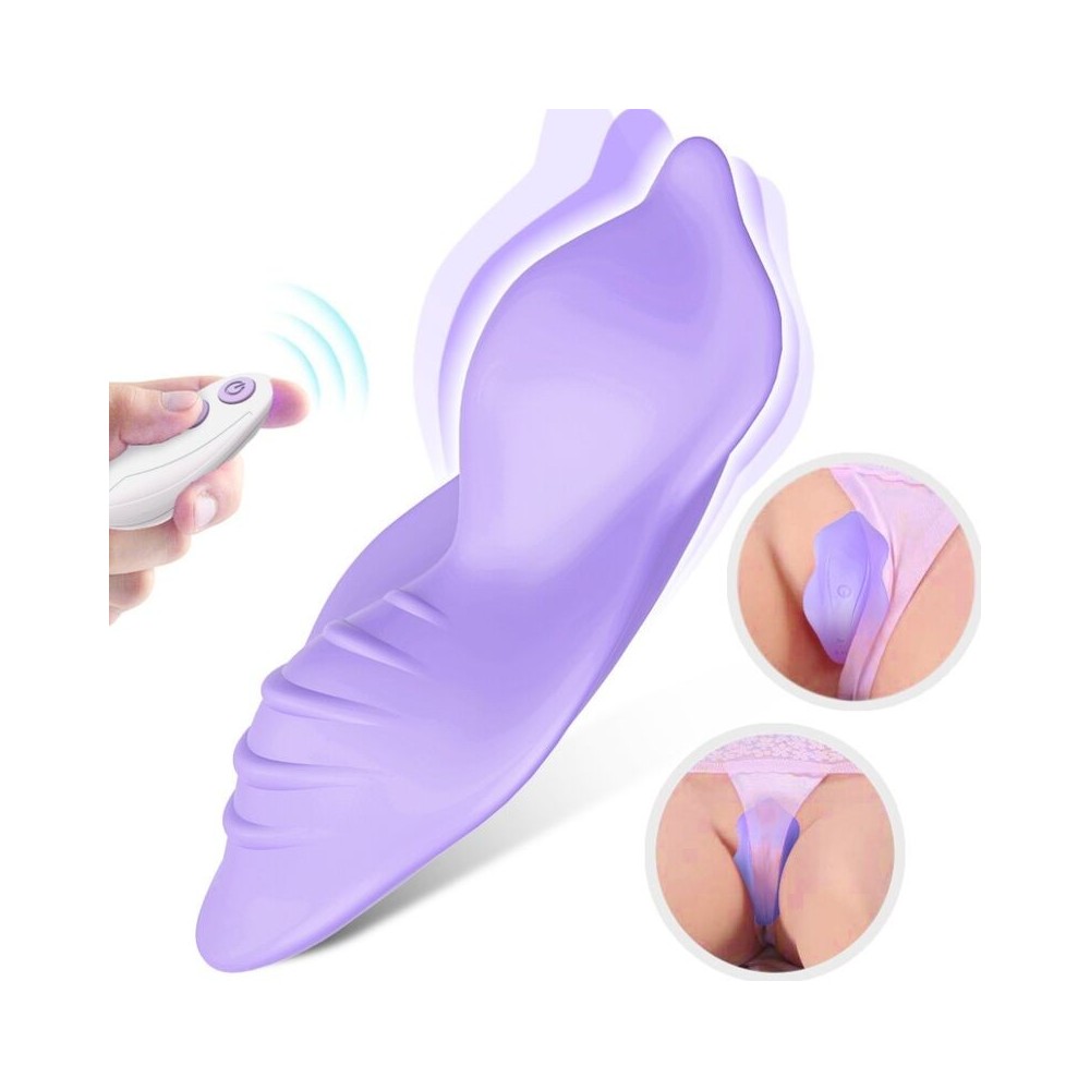 ARMONY - WHISPER WEARABLE PANTIES VIBRATOR REMOTE CONTROL PURPLE