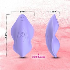 ARMONY - WHISPER TRAGBARES HÖSCHEN, VIBRATOR, FERNBEDIENUNG, LILA