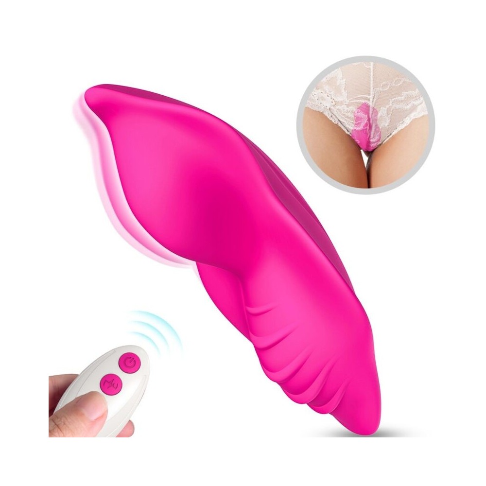 ARMONY - WHISPER WEARABLE PANTIES VIBRATOR REMOTE CONTROL FUCHSIA