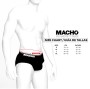 MACHO - MS24A SLIP BRIEF DUNKELROT S