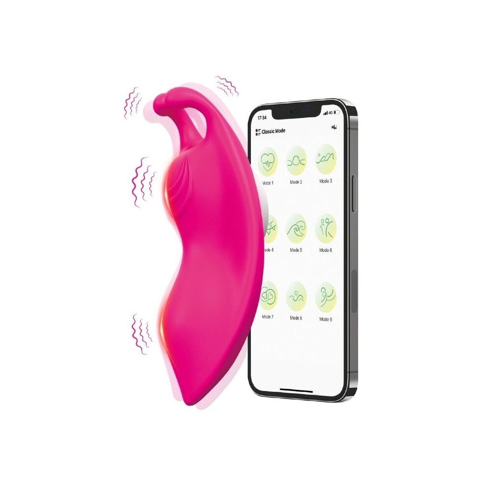 ARMONY - HONEYBEE WEARABLE CALÇAS VIBRADOR G-SPOT FÚCSIA - APLICATIVO GRATUITO