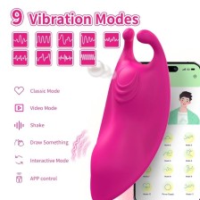 ARMONY - HONEYBEE TRAGBARES HÖSCHENVIBRATOR G-SPOT FUCHSIA - KOSTENLOSE APP