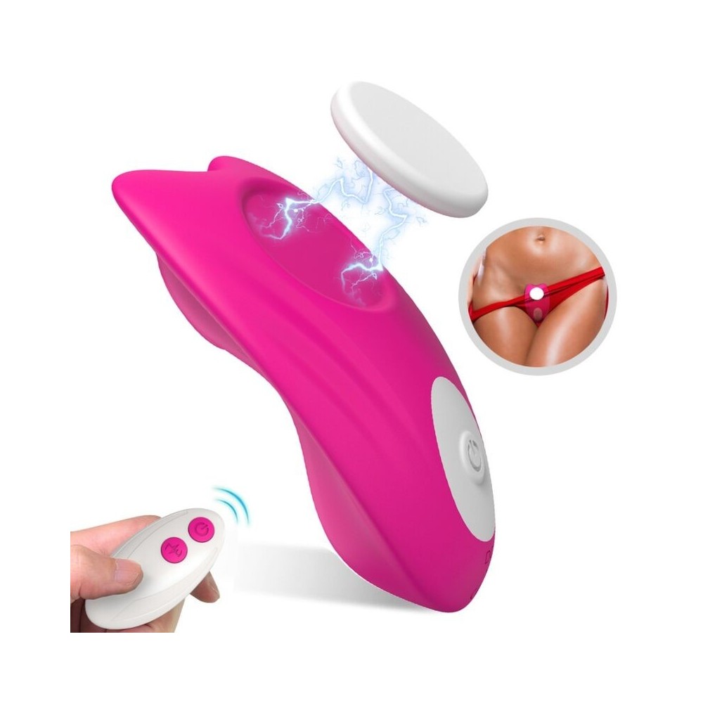 ARMONY - BUTTERFLY WEARABLE PANTIES VIBRATOR REMOTE CONTROL PINK