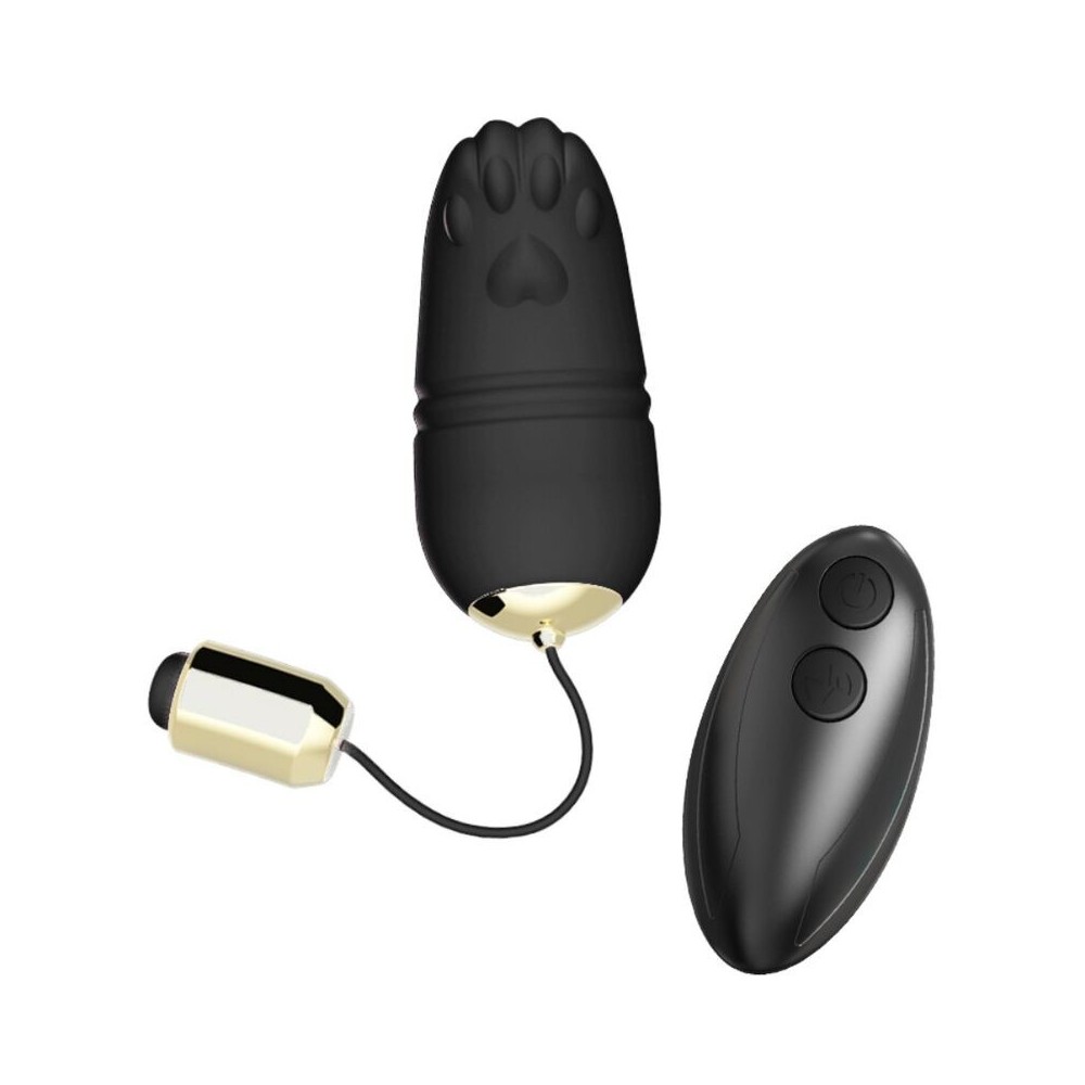 ARMONY - KITTY EGG VIBRADOR G-SPOT CONTROLE REMOTO PRETO