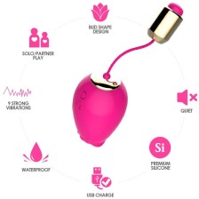 ARMONY - MANDALA EGG VIBRATOR G-SPOT REMOTE CONTROL FUCHSIA