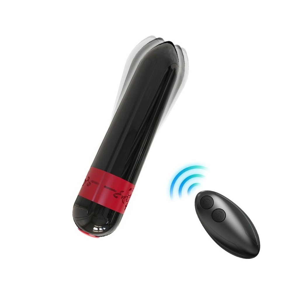 ARMONY - ROCKET VIBRADOR BALA CONTROLE REMOTO PRETO