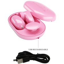 PRETTY LOVE - MAGIC BOX VIBRATIONSKUGEL & ROSA STIMULATOR