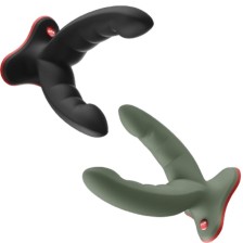 FUN FACTORY - RYDE DOPPELDILDO & MASSAGER SCHWARZ