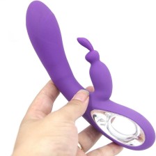 ARMONY - VIBRATORE CON ANELLO BELLA VIOLA CONIGLIO