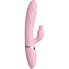 ARMONY - VIBRATOR & THRUSTING WITH TONGUE HEAT EFFECT PINK