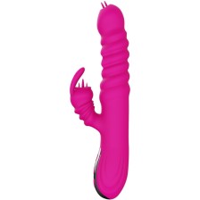 ARMONY - RABBIT DOPPELZUNGE MULTIFUNKTIONSVIBRATOR FUCHSIA WRMEEFFEKT