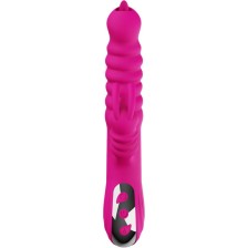 ARMONY - VIBRATOR MULTIFUNCTION RABBIT DOUBLE TONGUE HEAT EFFECT ROSE