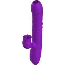 ARMONY - FULLY G SPOT VIBRATOR RABBIT WITH STIMULATING TONGUE HEAT EFFECT PURPLE