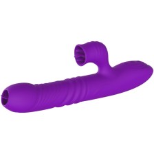 ARMONY - FULLY G SPOT VIBRATOR RABBIT WITH STIMULATING TONGUE HEAT EFFECT PURPLE