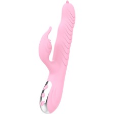 ARMONY - VIBRATORE MARCIA E SPINTA DOPPIA LINGUA EFFETTO CALORE ROSA