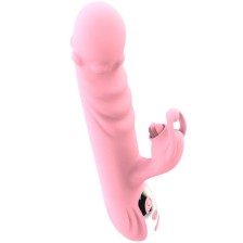 ARMONY - VIBRADOR TOTALMENTE LÍNGUA COM EFEITO DE CALOR ESTIMULANTE ROSA