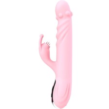 ARMONY - VIBRADOR TOTALMENTE LÍNGUA COM EFEITO DE CALOR ESTIMULANTE ROSA