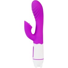 ARMONY - VIBRADOR E ESTIMULADOR HAPPY COM LÍNGUA RECARREGÁVEL ROXO