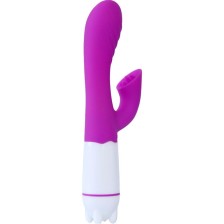 ARMONY - HAPPY VIBRATOR & STIMULATOR WITH TONGUE RECHARGEABLE PURPLE