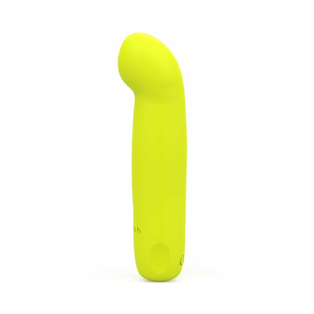 B SWISH - BCUTE CURVE INFINITE CLASSIC RECHARGEABLE SILICONE VIBRATOR YELLOW