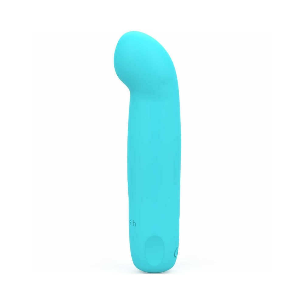 B SWISH - BCUTE CURVE INFINITE KLASSISCHER WIEDERAUFLADBARER VIBRATOR AUS BLAUEM SILIKON