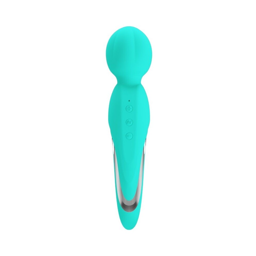 PRETTY LOVE - WALTER VIBRATOR WAND AQUA GREEN