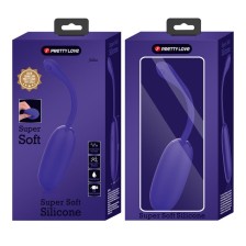 PRETTY LOVE - JULIUS WATERPROOF-RECHARGEABLE VIBRATING EGG PURPLE