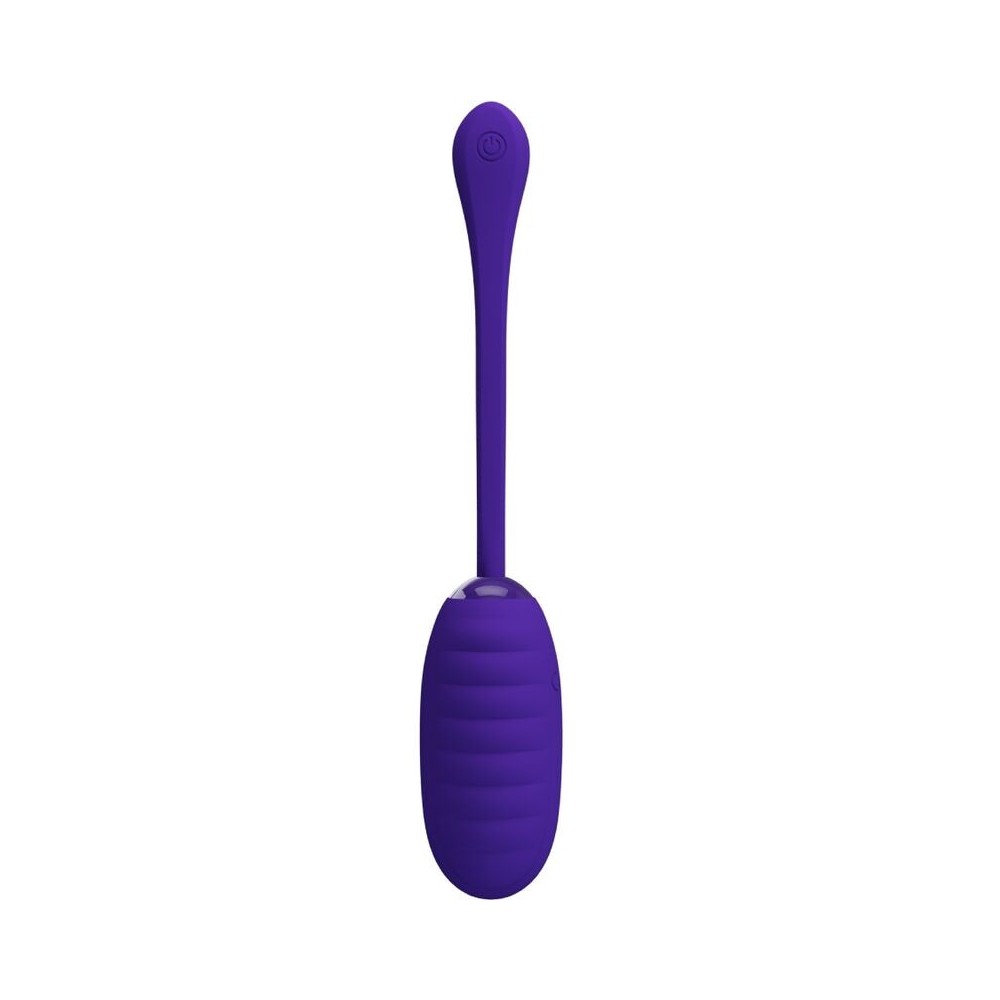 PRETTY LOVE - KIRK RECHARGEABLE VIBRATING EGG PURPLE