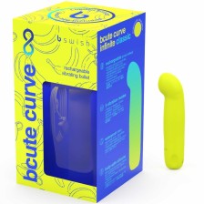 B SWISH - BCUTE CURVE INFINITE CLASSIC VIBRATORE IN SILICONE RICARICABILE EDIZIONE LIMITATA GIALLO