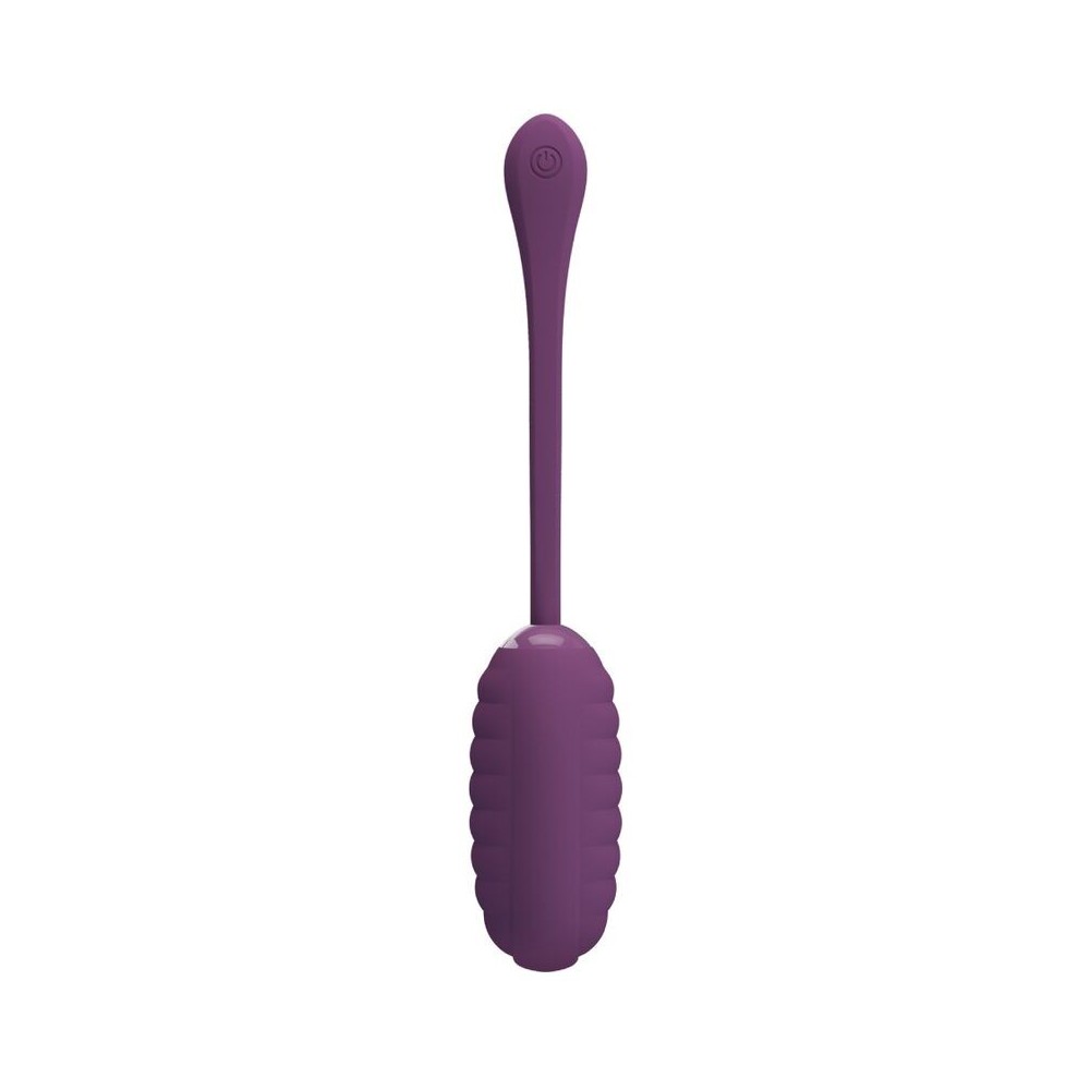 PRETTY LOVE - CASPER PURPLE RECHARGEABLE VIBRATING EGG