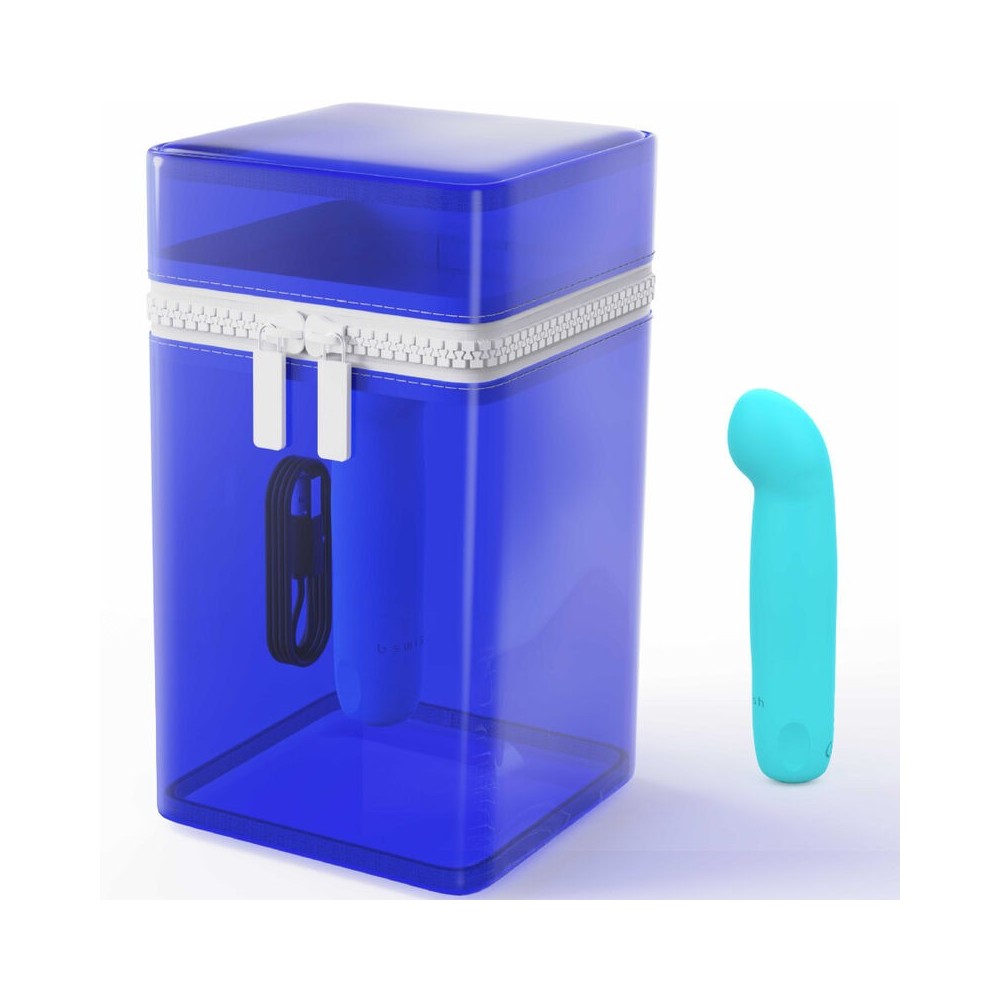 B SWISH - VIBRATEUR RECHARGEABLE EN SILICONE BLEU BCUTE CURVE INFINITE CLASSIC ÉDITION LIMITÉE