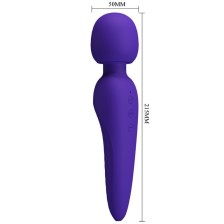 PRETTY LOVE - MEREDITH MASSAGER 12 VIBRATION MODES PURPLE