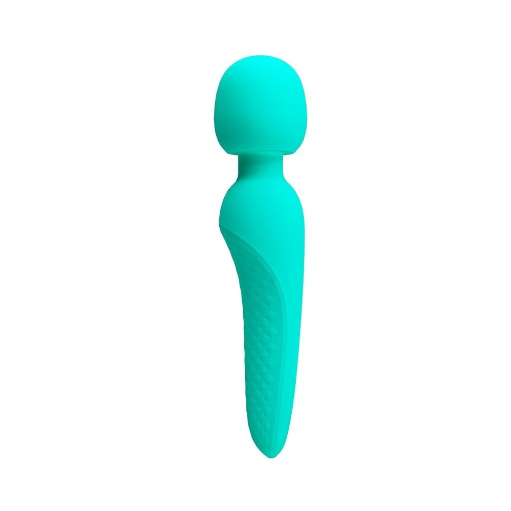 PRETTY LOVE - MAREDITH MASSAGER 12 MODOS DE VIBRAO AQUA GREEN