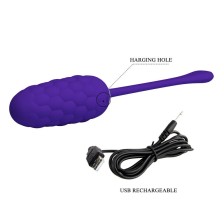 PRETTY LOVE - OEUF VIBRANT TEXTURE MARINE RECHARGEABLE VIOLET