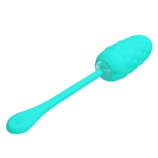 PRETTY LOVE - OEUF VIBRANT TEXTURE MARINE RECHARGEABLE AQUA GREEN