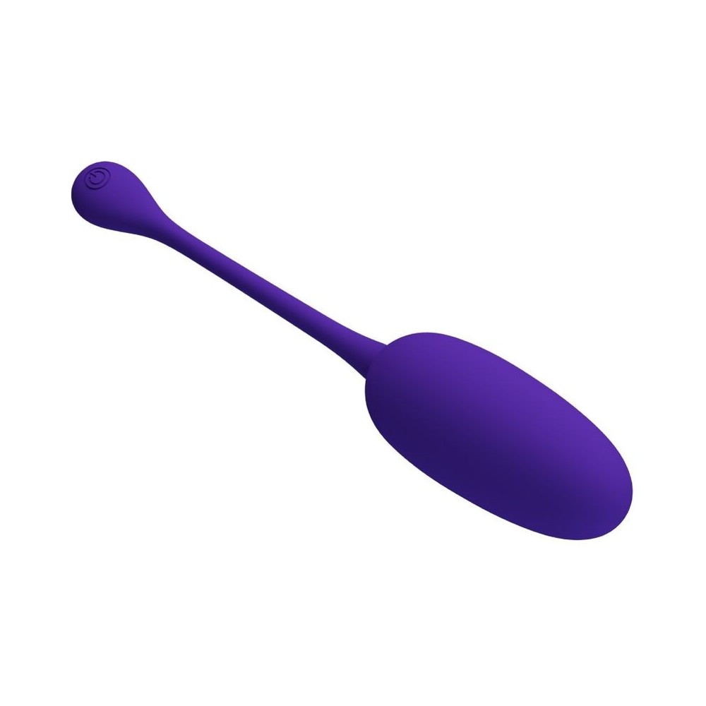 PRETTY LOVE - KNUCKER PURPLE RECHARGEABLE VIBRATING EGG