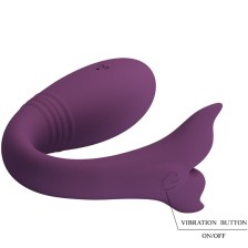 PRETTY LOVE - JAYLEEN VIBRATOR MIT APP-FERNBEDIENUNG LILA