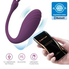 PRETTY LOVE - CATALINA VIBRADOR APP CONTROLE REMOTO ROXO