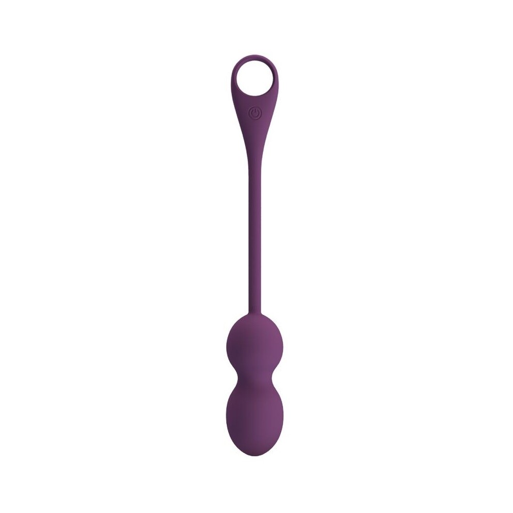 PRETTY LOVE - ELVIRA KEGEL BALLS APP CONTROLE REMOTO ROXO