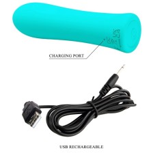 PRETTY LOVE - ALFREDA SUPER POWER VIBRADOR AQUA VERDE