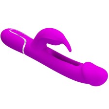 PRETTY LOVE - VIBRATORE DEJON RABBIT 3 IN 1 MULTIFUNZIONE FUCSIA