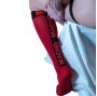 MACHO - CHAUSSETTES FINES TAILLE UNIQUE ROUGE