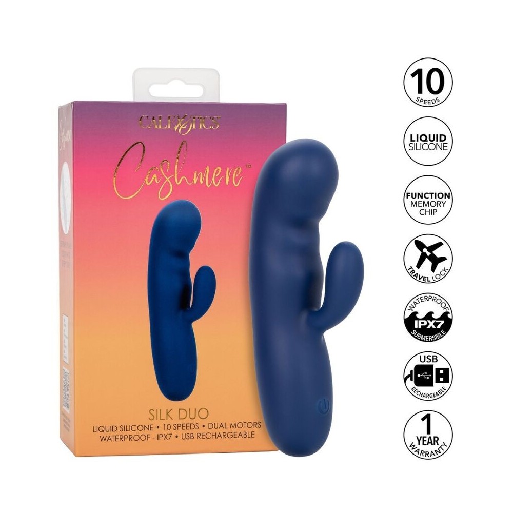 CALEXOTICS - CASHMERE DUO SOIE BLEU