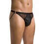 PASSION - 034 SLIP OPEN LUKE NOIR L/XL