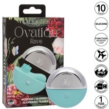 CALEXOTICS - OVATION RAVE STIMULATOR AQUA GREEN